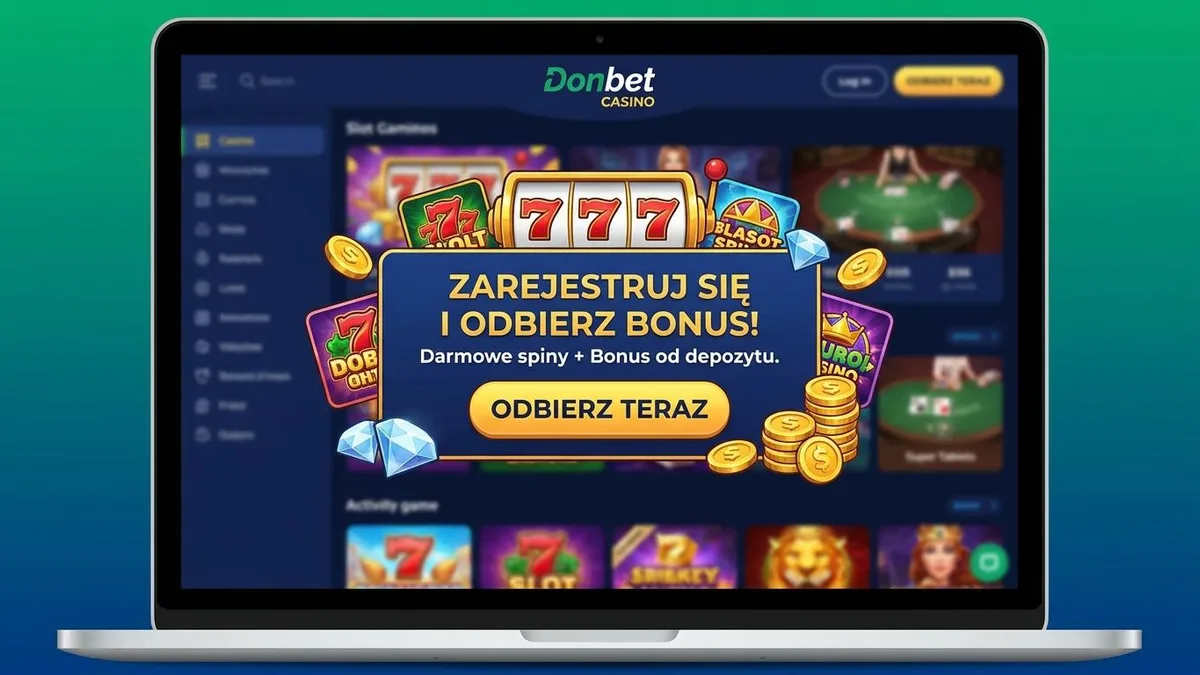 Rejestracja z bonusem Donbet